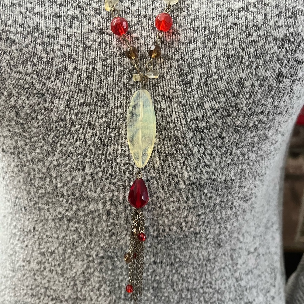 19”Long (drop) Necklace. - Picture 2 of 4